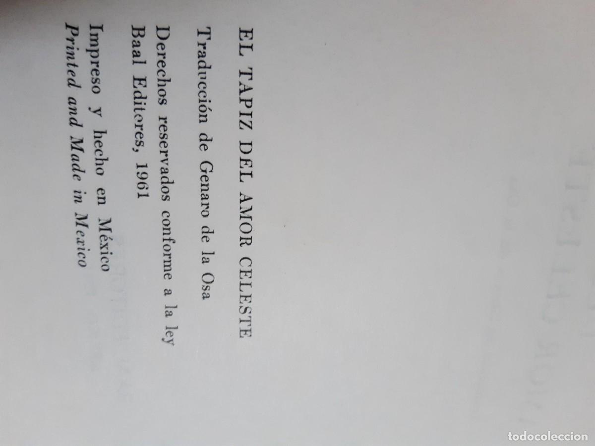 Libros de segunda mano: El tapiz del amor celeste - Li &ndash; Yun MEXICO 1961 - Foto 4