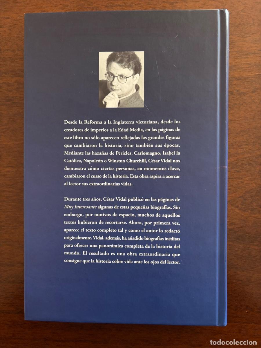 Libros de segunda mano: CAMBIARON LA HISTORIA. C&Eacute;SAR VIDAL - Foto 2