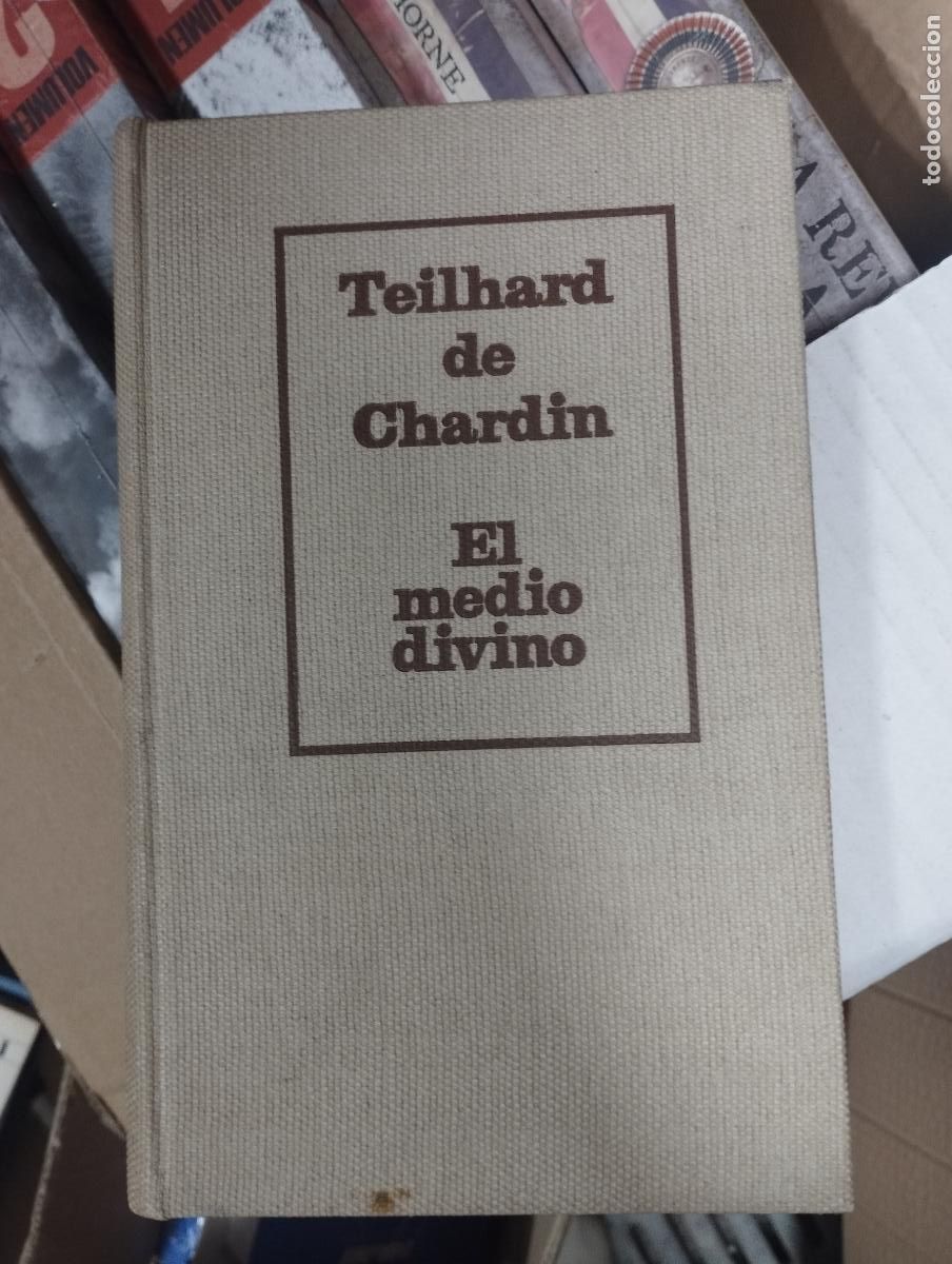 Libros de segunda mano: El medio divino. DE CHARDIN, Teilhard. - Foto 1