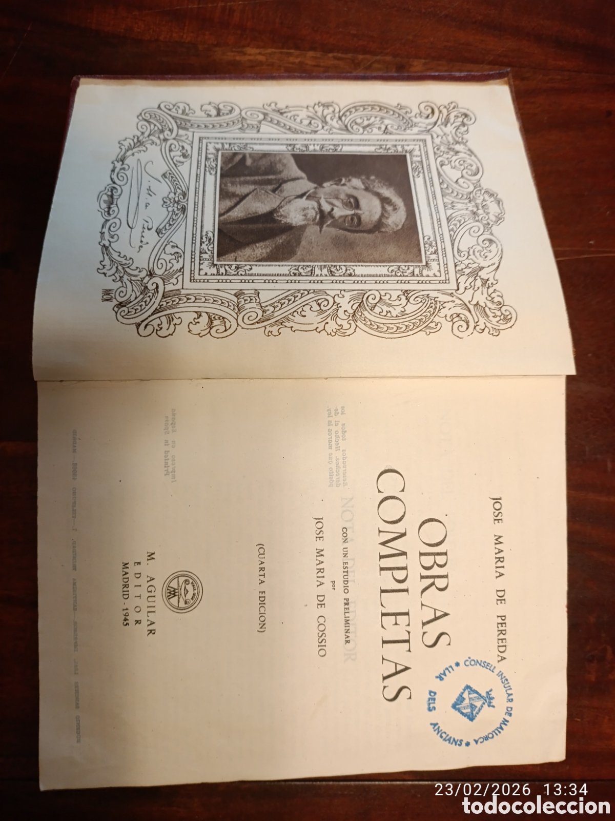 Libros de segunda mano: Jos&eacute; Mar&iacute;a de Pereda. Obras completas. Aguilar. 1945 - Foto 6