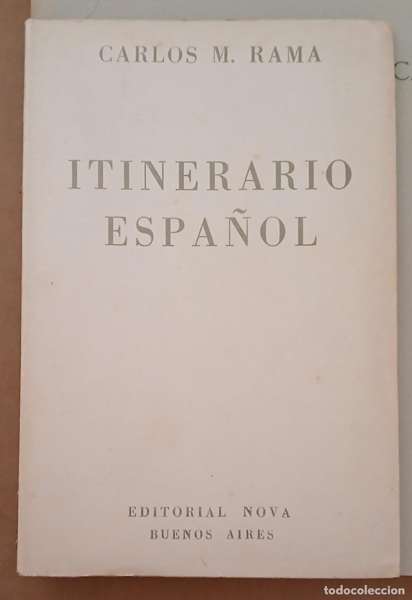 Libros de segunda mano: Itinerario espa&ntilde;ol (Carlos M. Rama) - Foto 1