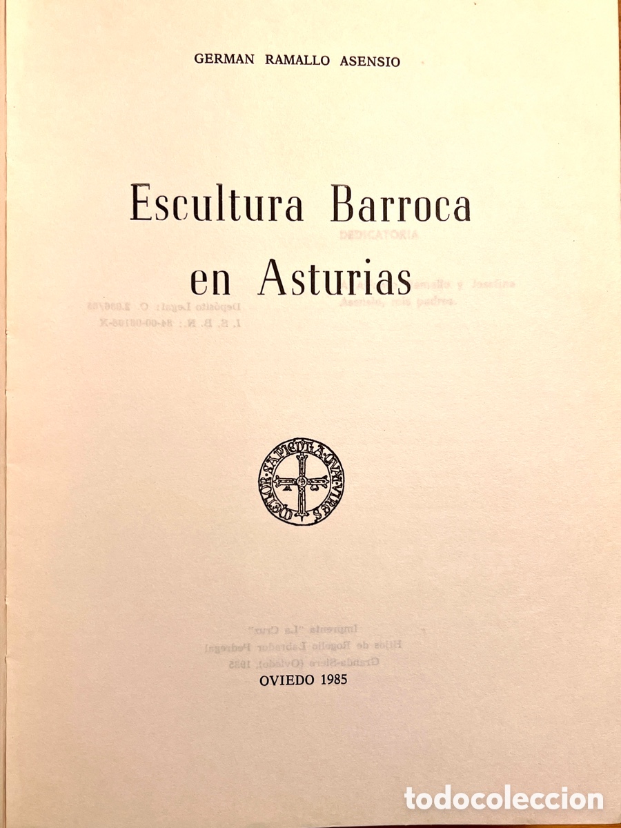 Libros de segunda mano: Escultura Barroca en Asturias - Foto 3