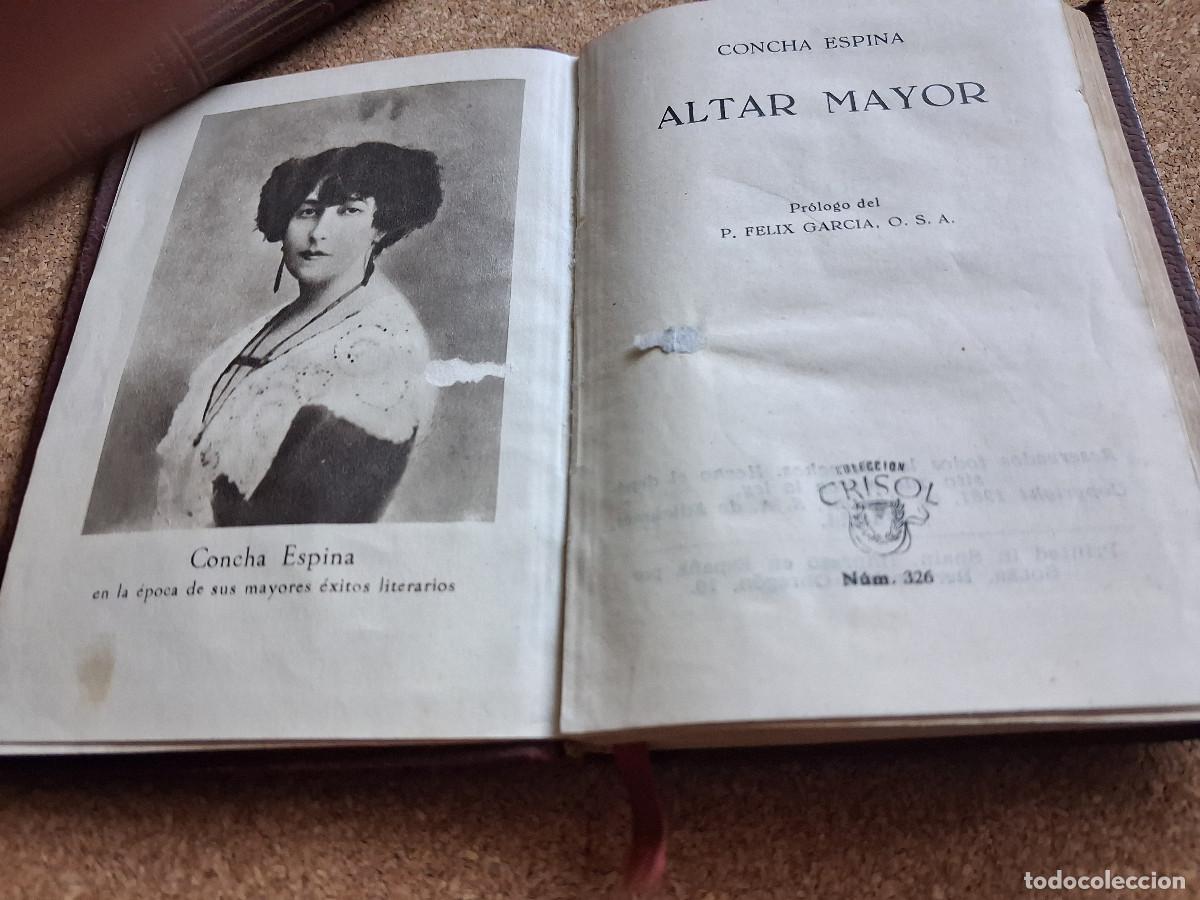 Libros de segunda mano: Espina (Concha) Altar Mayor. Colecci&oacute;n Crisol n&ordm; 326. - Foto 1