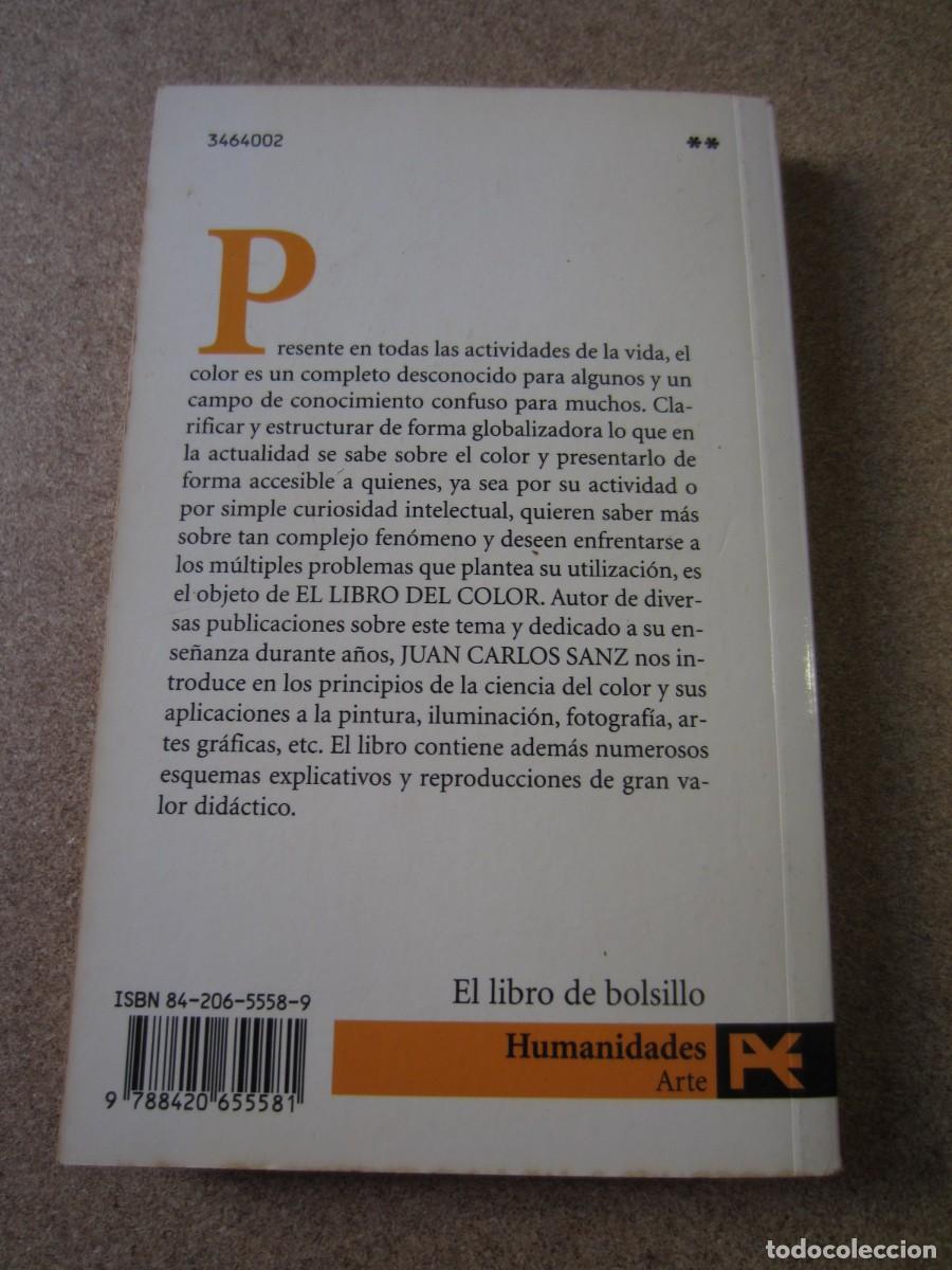 Libros de segunda mano: El libro del color (Juan Carlos Sanz) - Foto 2