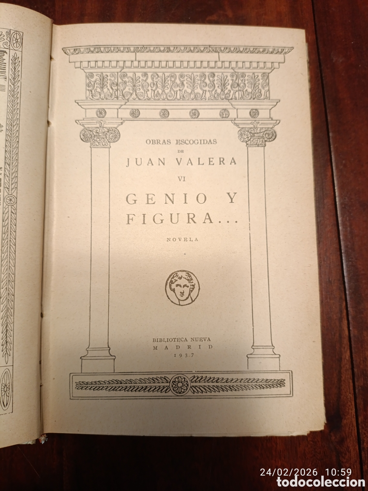 Libros de segunda mano: Juan Valera. Genio y figura... - Foto 1