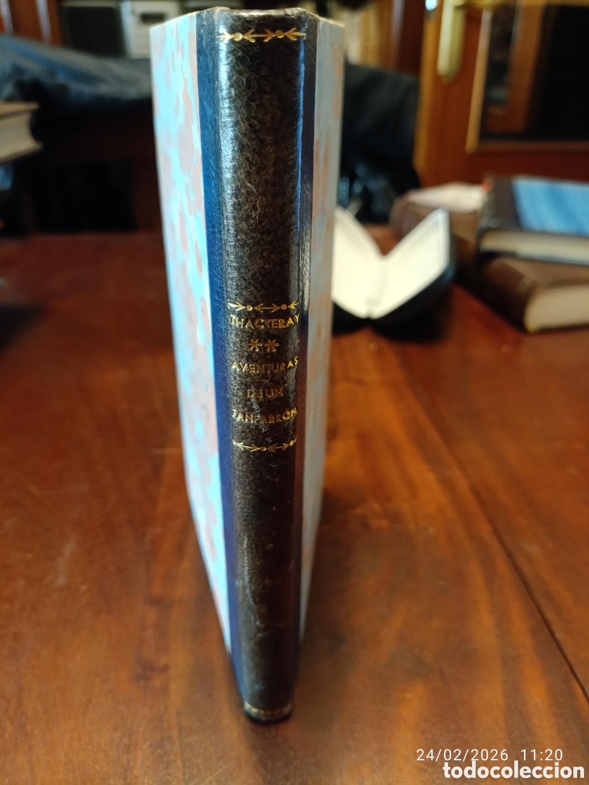 Libros de segunda mano: Aventuras de un fanfarr&oacute;n. W. M. Thackeray - Foto 3