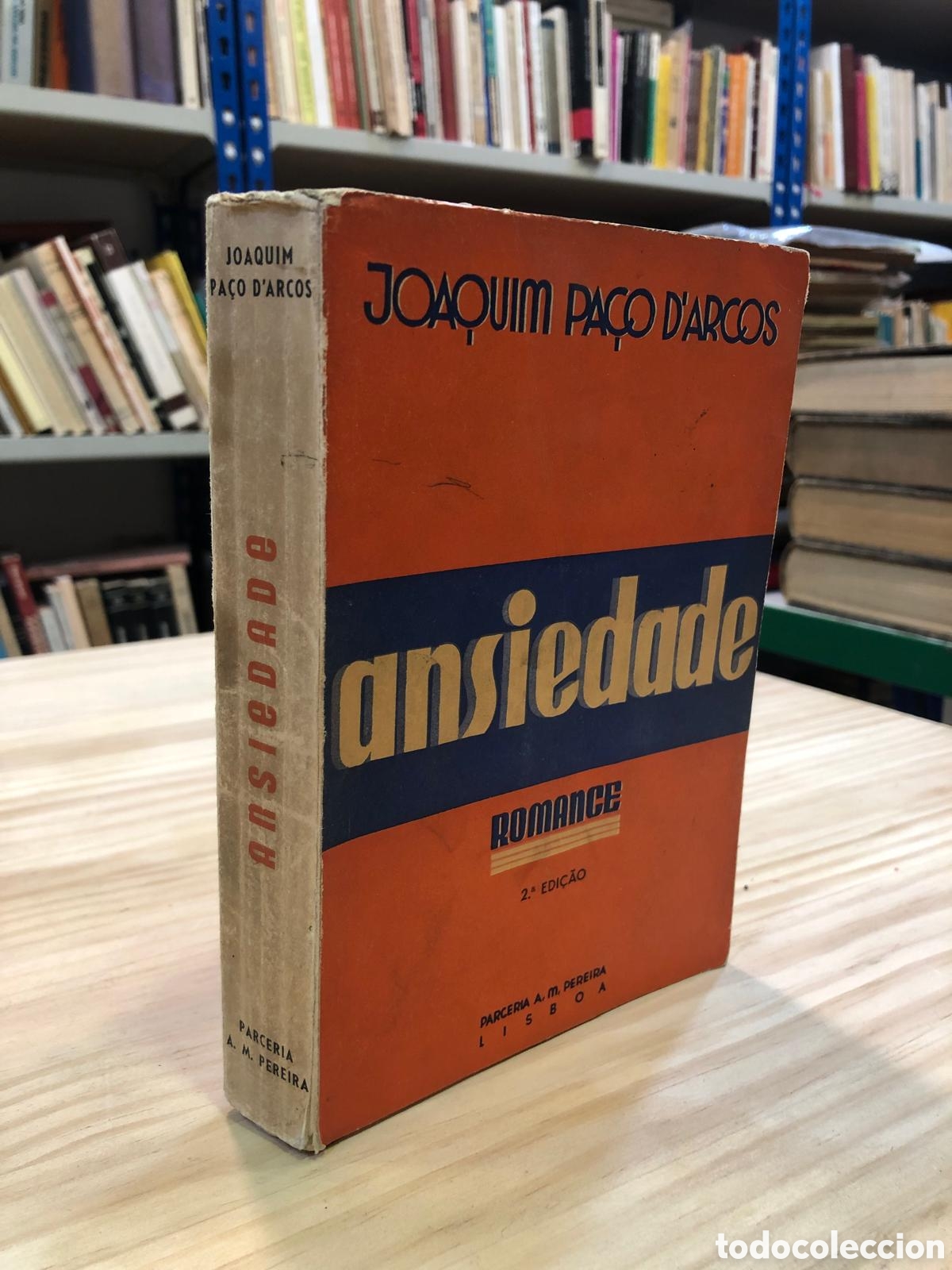 Libros de segunda mano: Ansiedade - Joaquim Pa&ccedil;o dArcos - Foto 1