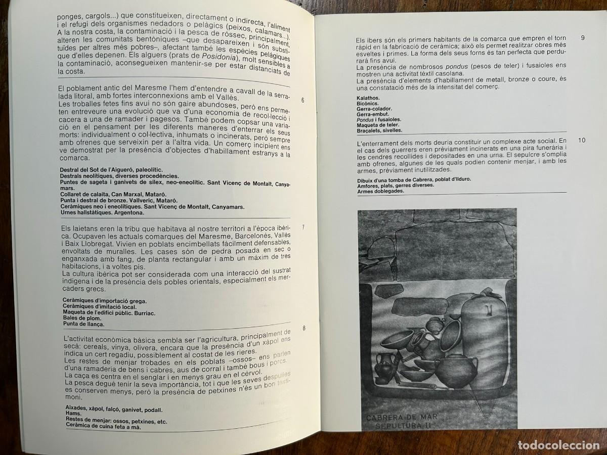 Libros de segunda mano: MUSEU DEL MARESME - MATAR&Oacute; 1983 - PRIMERA GUIA EDITADA DEL MUSEU COMARCAL DEL MARESME - Foto 2