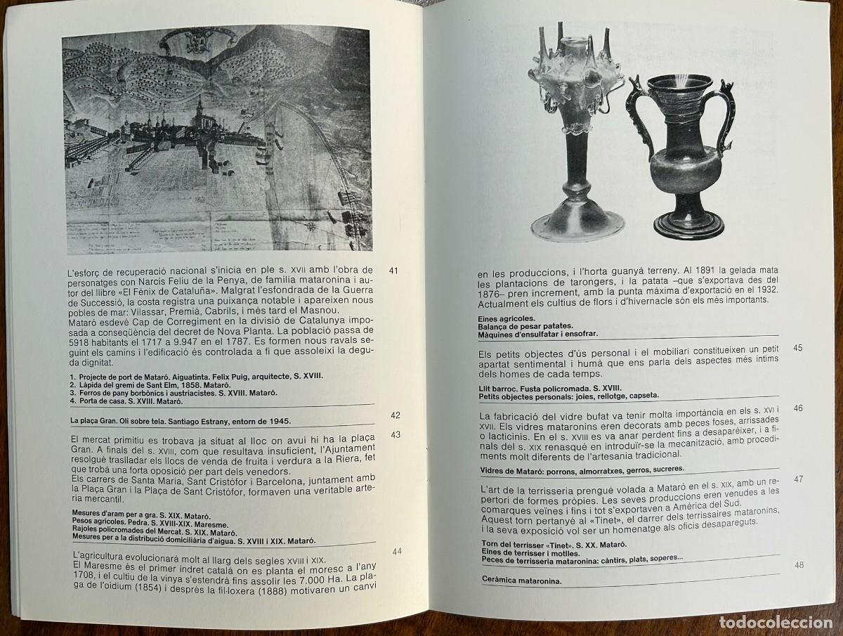 Libros de segunda mano: MUSEU DEL MARESME - MATAR&Oacute; 1983 - PRIMERA GUIA EDITADA DEL MUSEU COMARCAL DEL MARESME - Foto 4