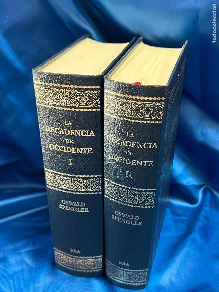 Libros de segunda mano: LA DECADENCIA DE OCCIDENTE / OSWALD SPENGLER / VOL. I Y II (COMPLETA) - Foto 2