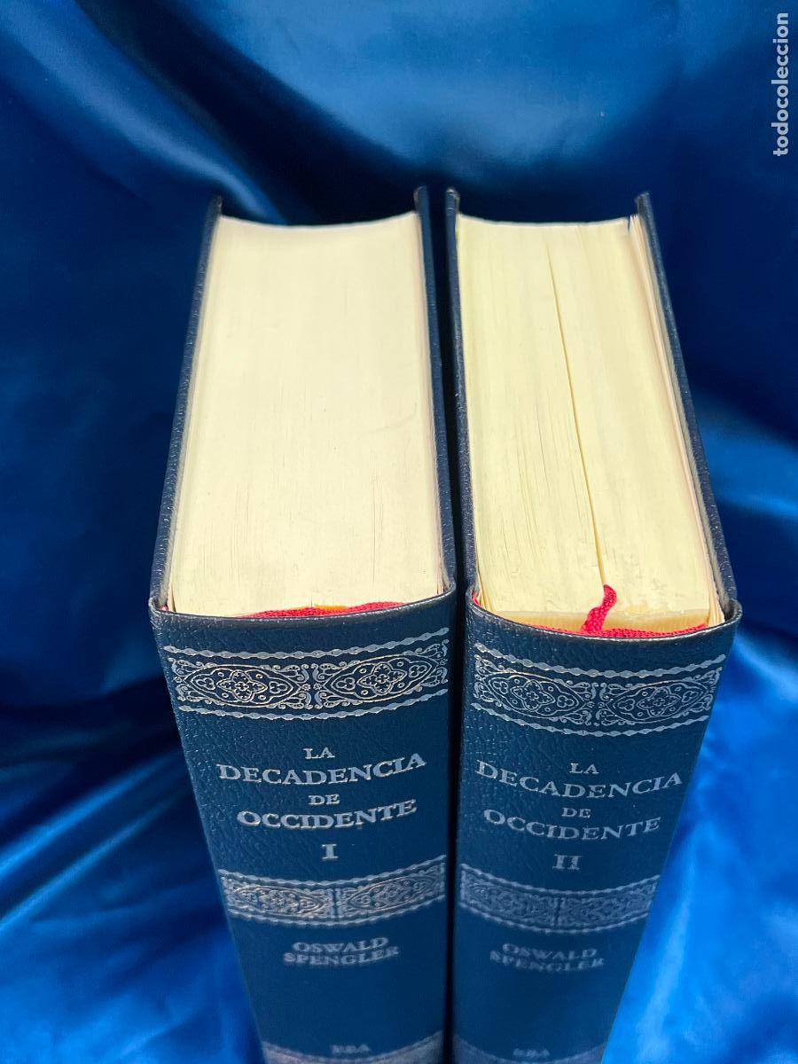 Libros de segunda mano: LA DECADENCIA DE OCCIDENTE / OSWALD SPENGLER / VOL. I Y II (COMPLETA) - Foto 3