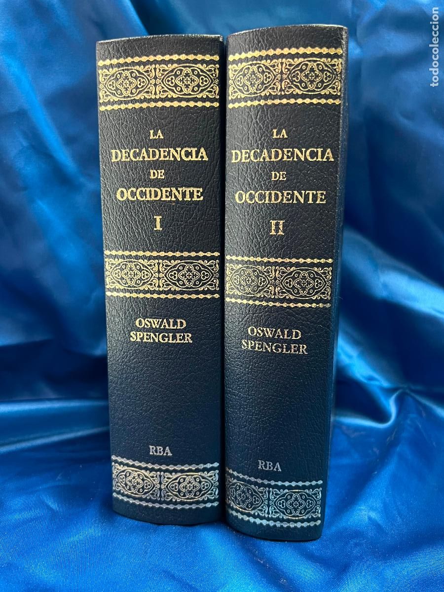 Libros de segunda mano: LA DECADENCIA DE OCCIDENTE / OSWALD SPENGLER / VOL. I Y II (COMPLETA) - Foto 1