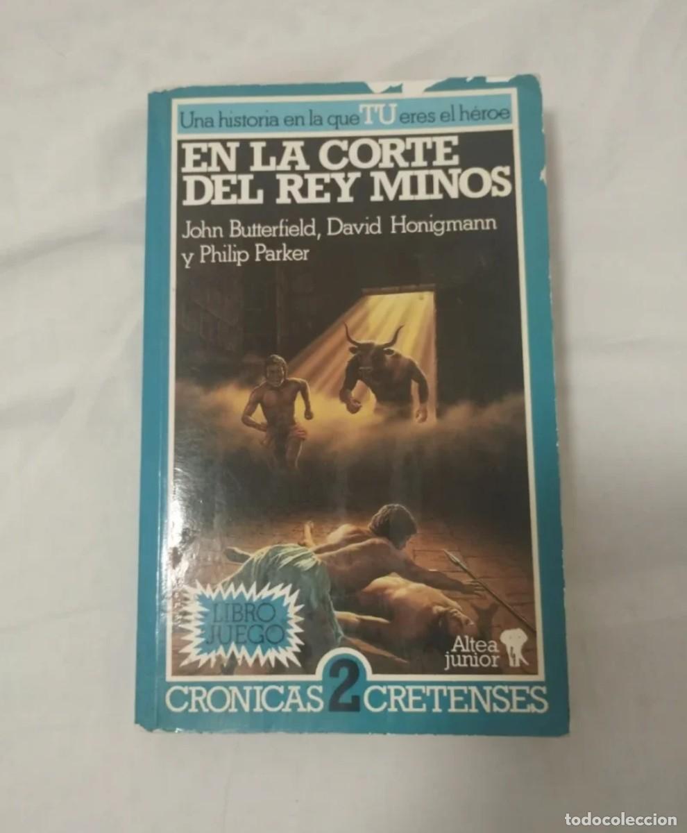 Libros de segunda mano: En la corte del rey minos cronicas cretenses 2 librojuego altea junior