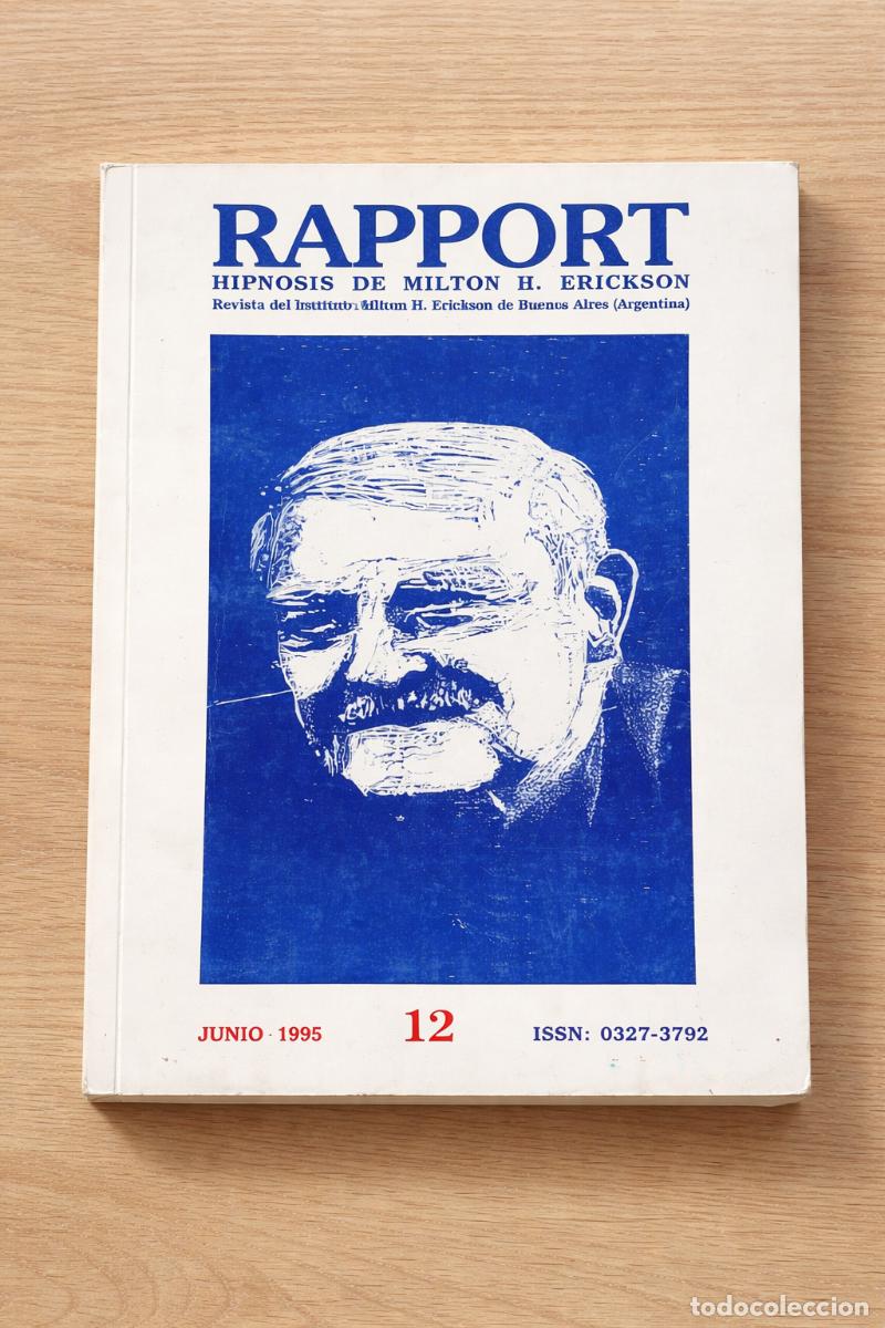 Libros de segunda mano: RAPPORT. Hipnosis de Milton H. Erickson. N&ordm; 12. Junio 1995 - Foto 1