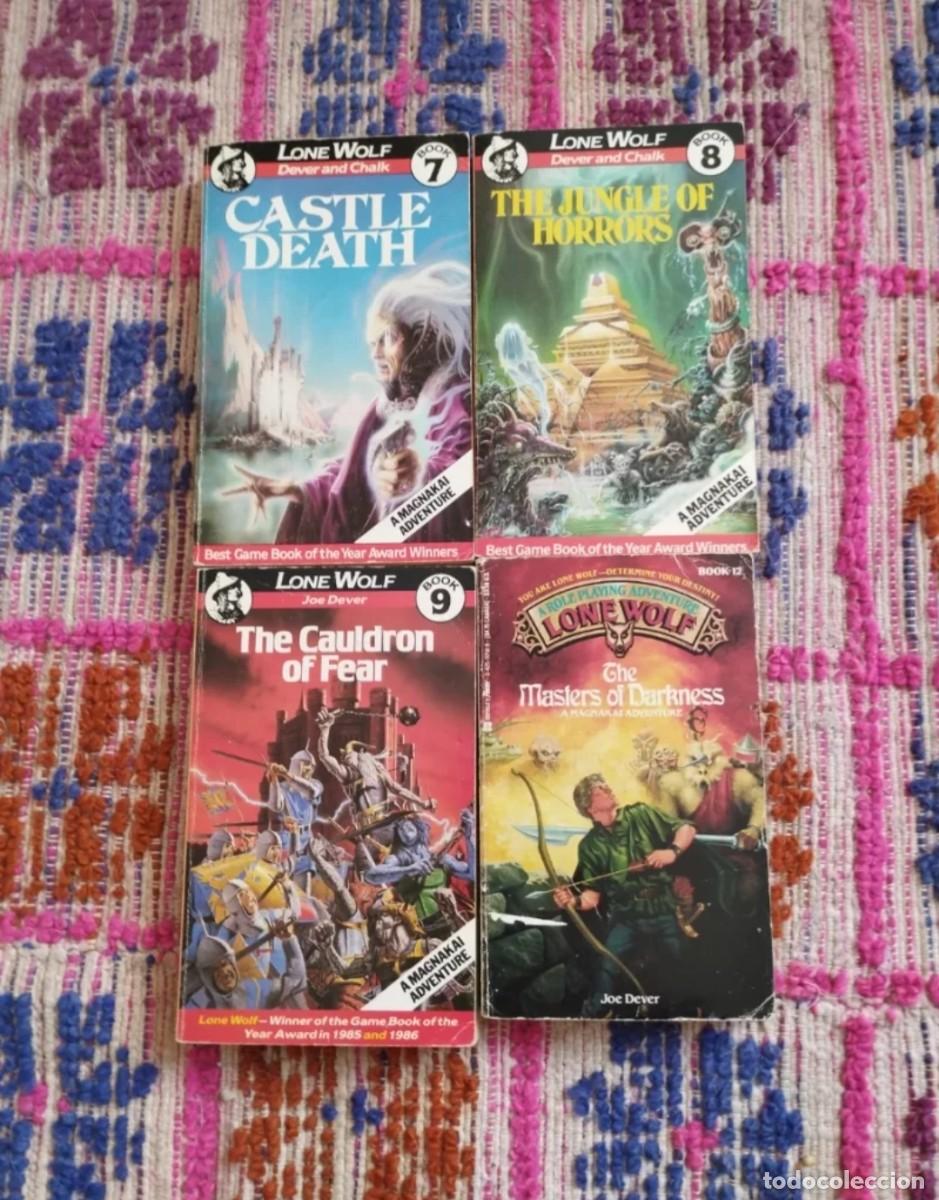 Libros de segunda mano: 7 castle death 8 the jungle of horrors 9 the cauldron of fear 12 the masters of darkness