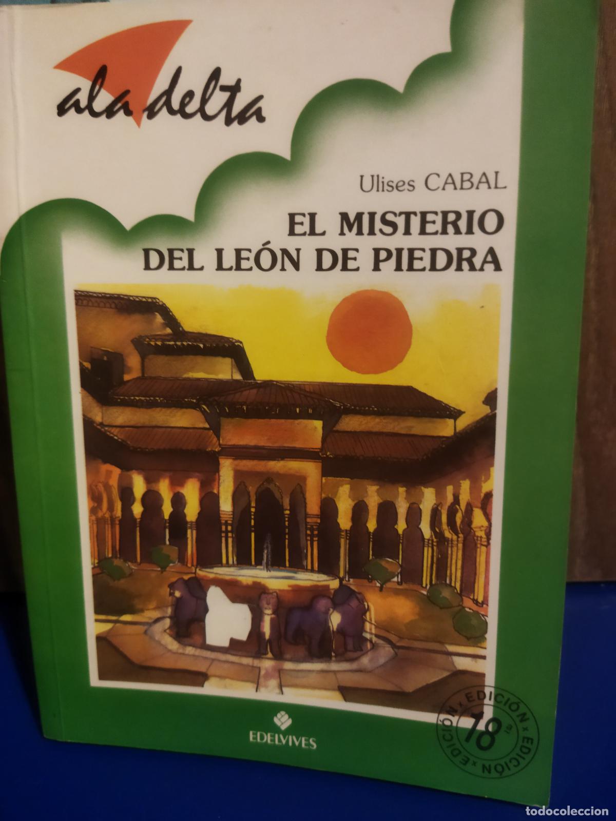 Libros de segunda mano: El misterio del le&oacute;n de piedra - Foto 1