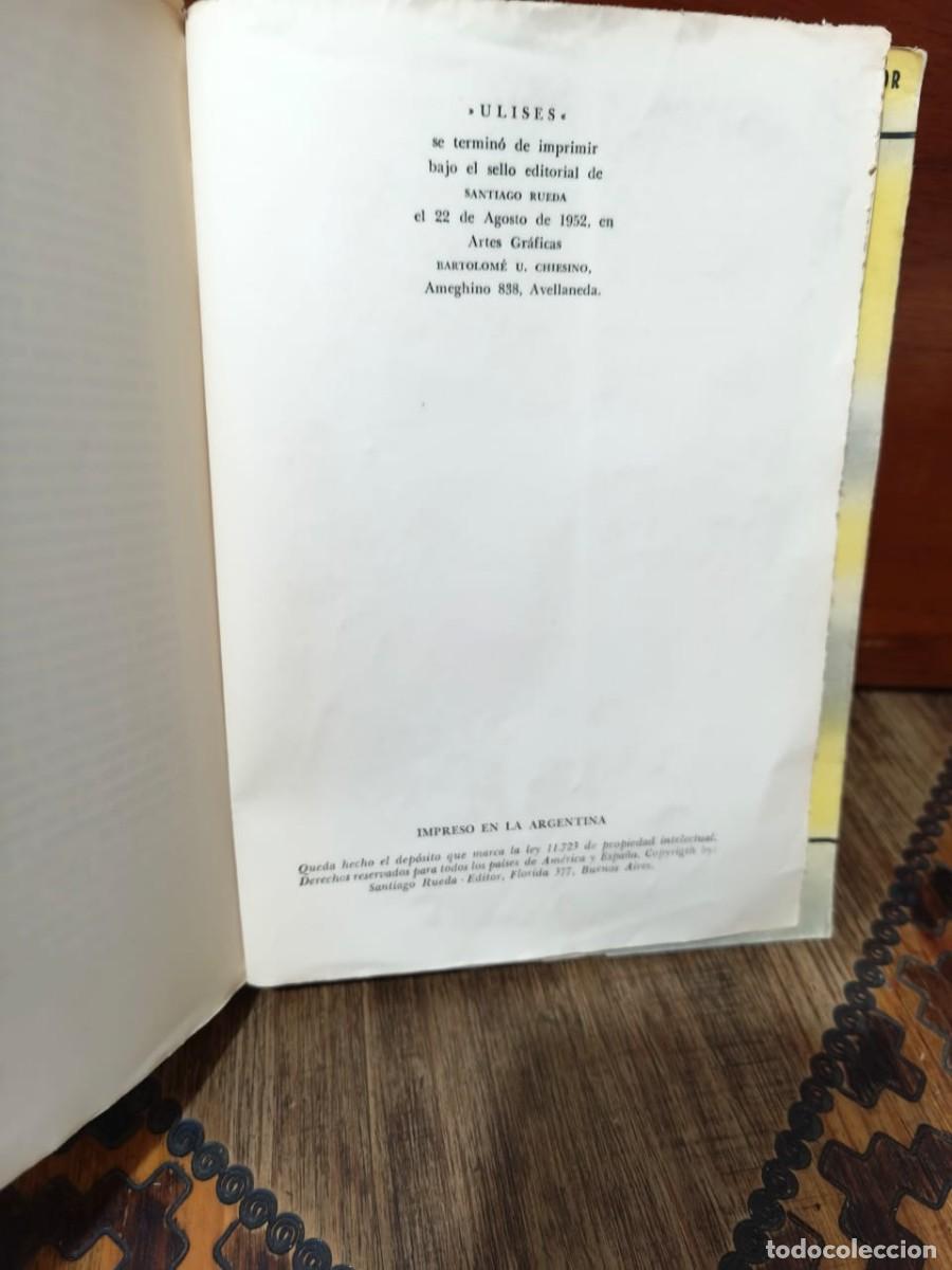 Libros de segunda mano: JAMES JOYCE - ULISES - SANTIAGO RUEDA - 1952 / - Foto 5