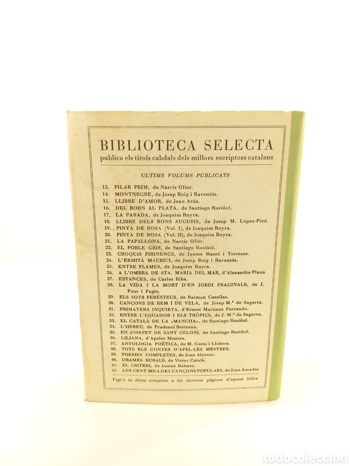 Libros de segunda mano: El Criteri. Jaume Balmes. Selecta, 1948. Catal&aacute;n. - Foto 3