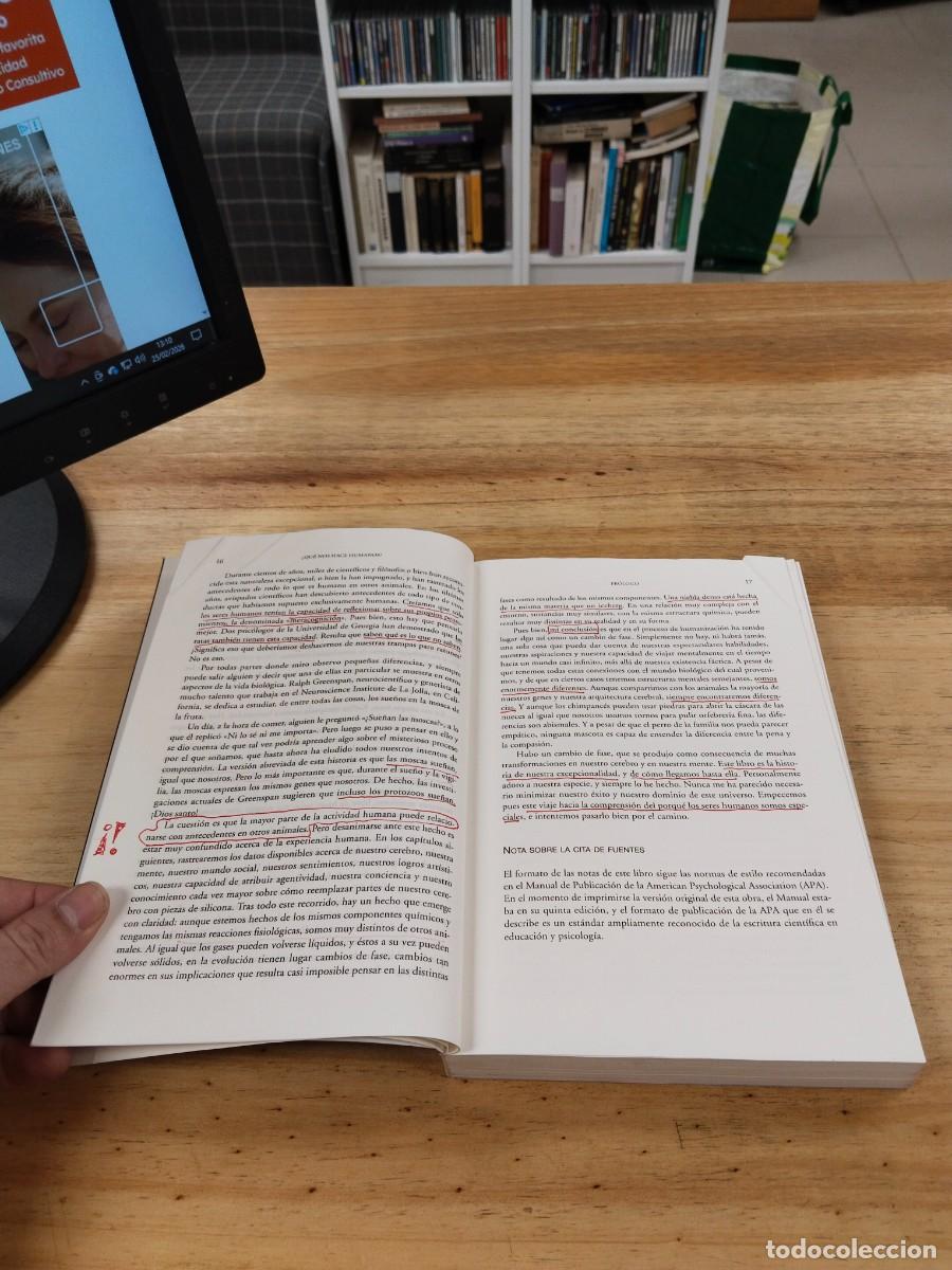 Libros de segunda mano: &iquest;Que Nos Hace Humanos?. - Michael S. Gazzaniga - Foto 10
