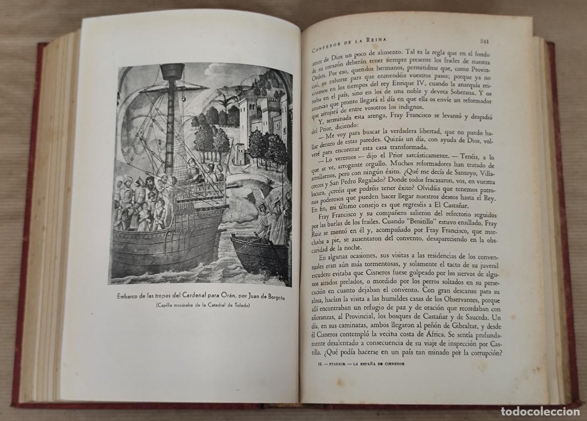 Libros de segunda mano: La Espa&ntilde;a de Cisneros, Walter Starkie 1943 - Foto 5