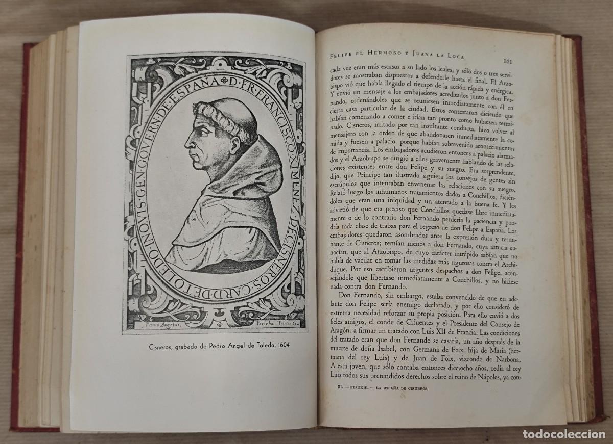 Libros de segunda mano: La Espa&ntilde;a de Cisneros, Walter Starkie 1943 - Foto 6