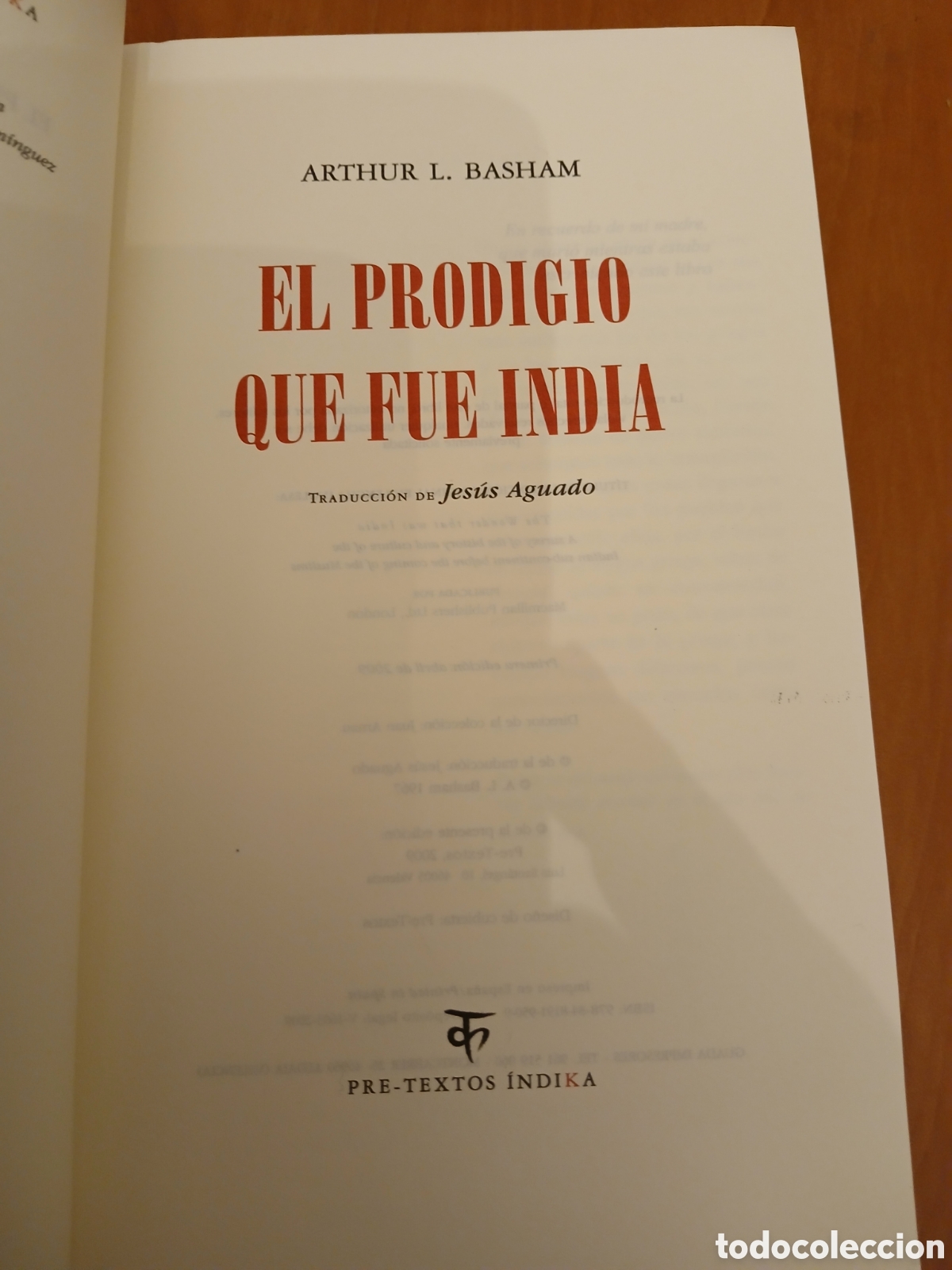 Libros de segunda mano: El prodigio que fue India. Arthur L. Basham. - Foto 3