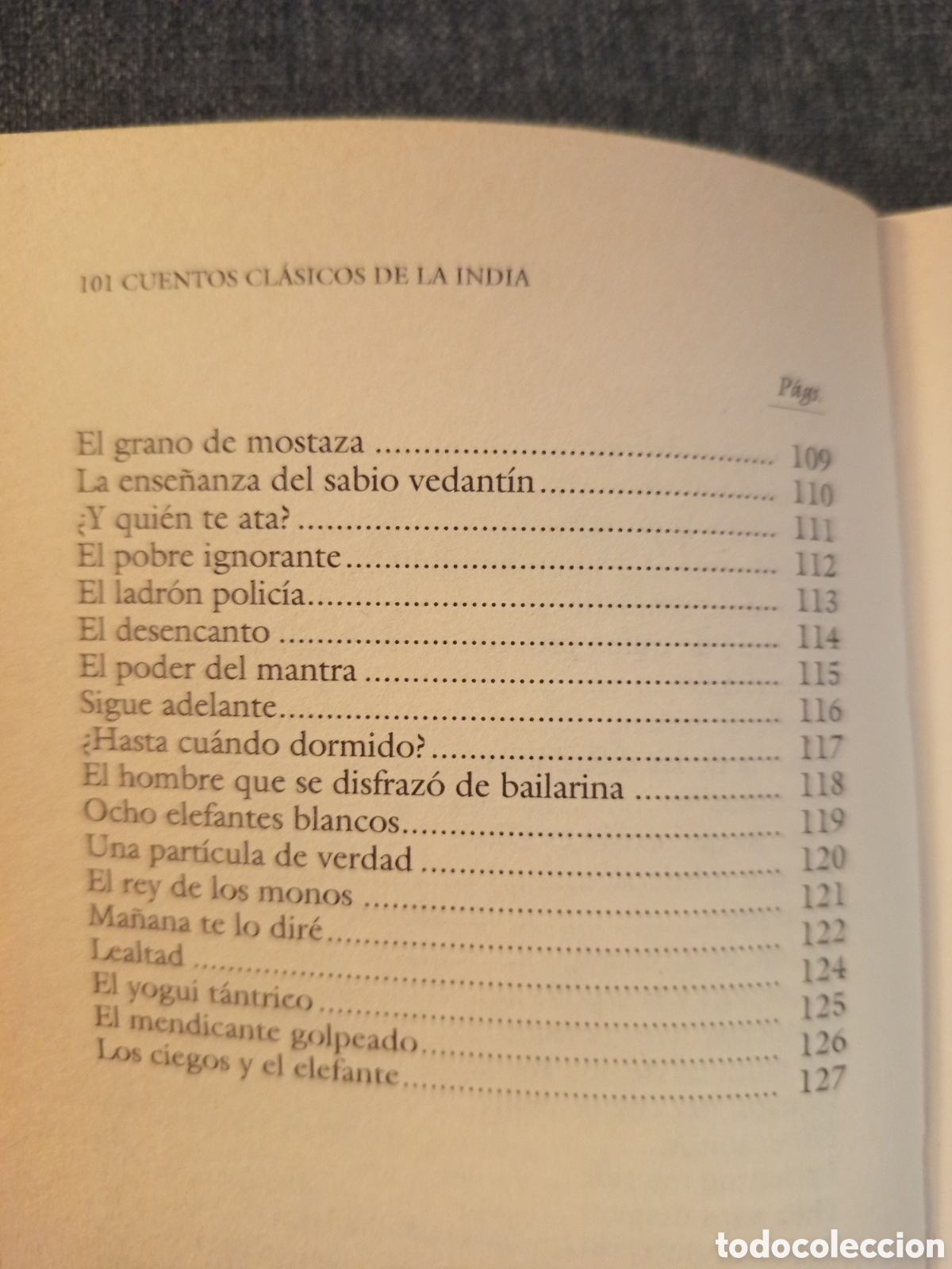 Libros de segunda mano: 101 CUENTOS CLASICOS DE LA INDIA (RAMIRO CALLE) - Foto 7