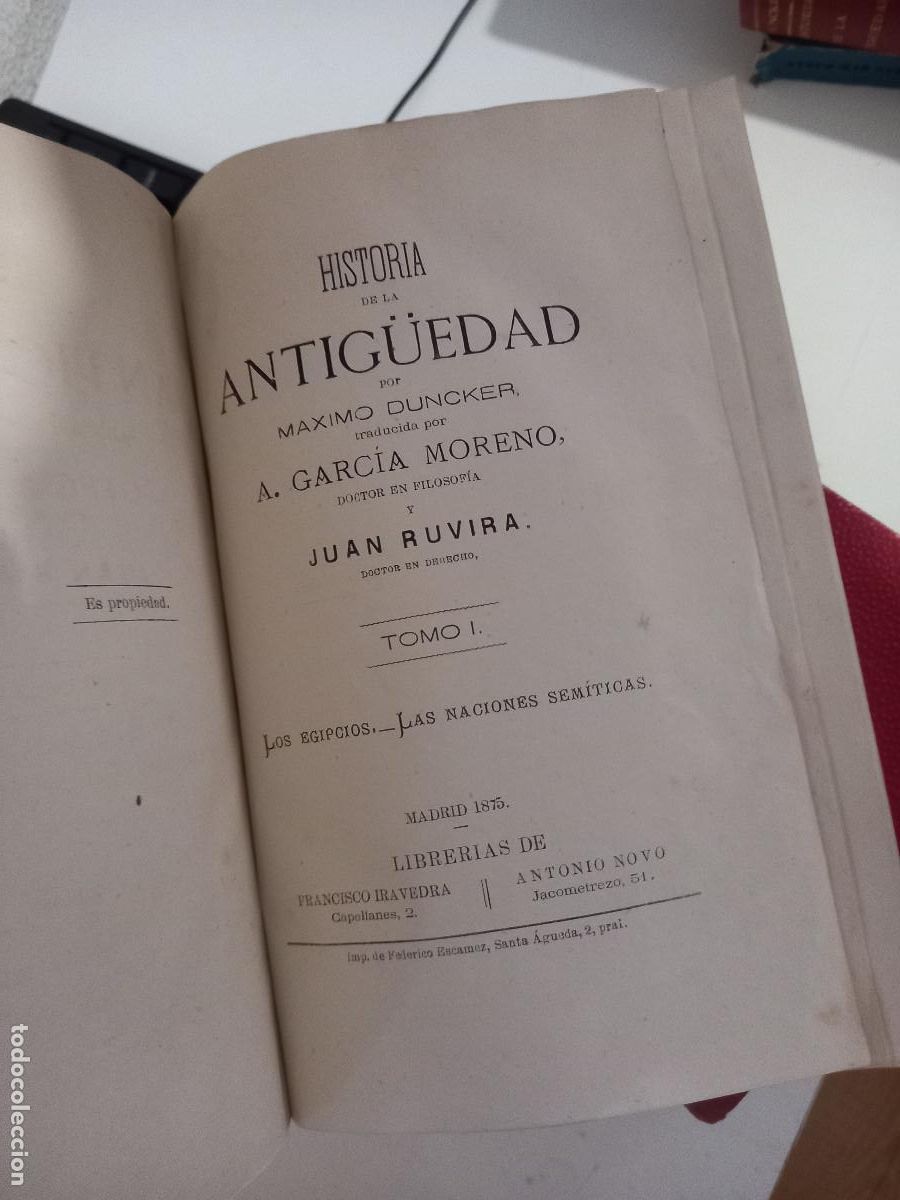 Libros de segunda mano: DUNCKER,Maximo ,HISTORIA de Grecia,tapa dura, - Foto 12