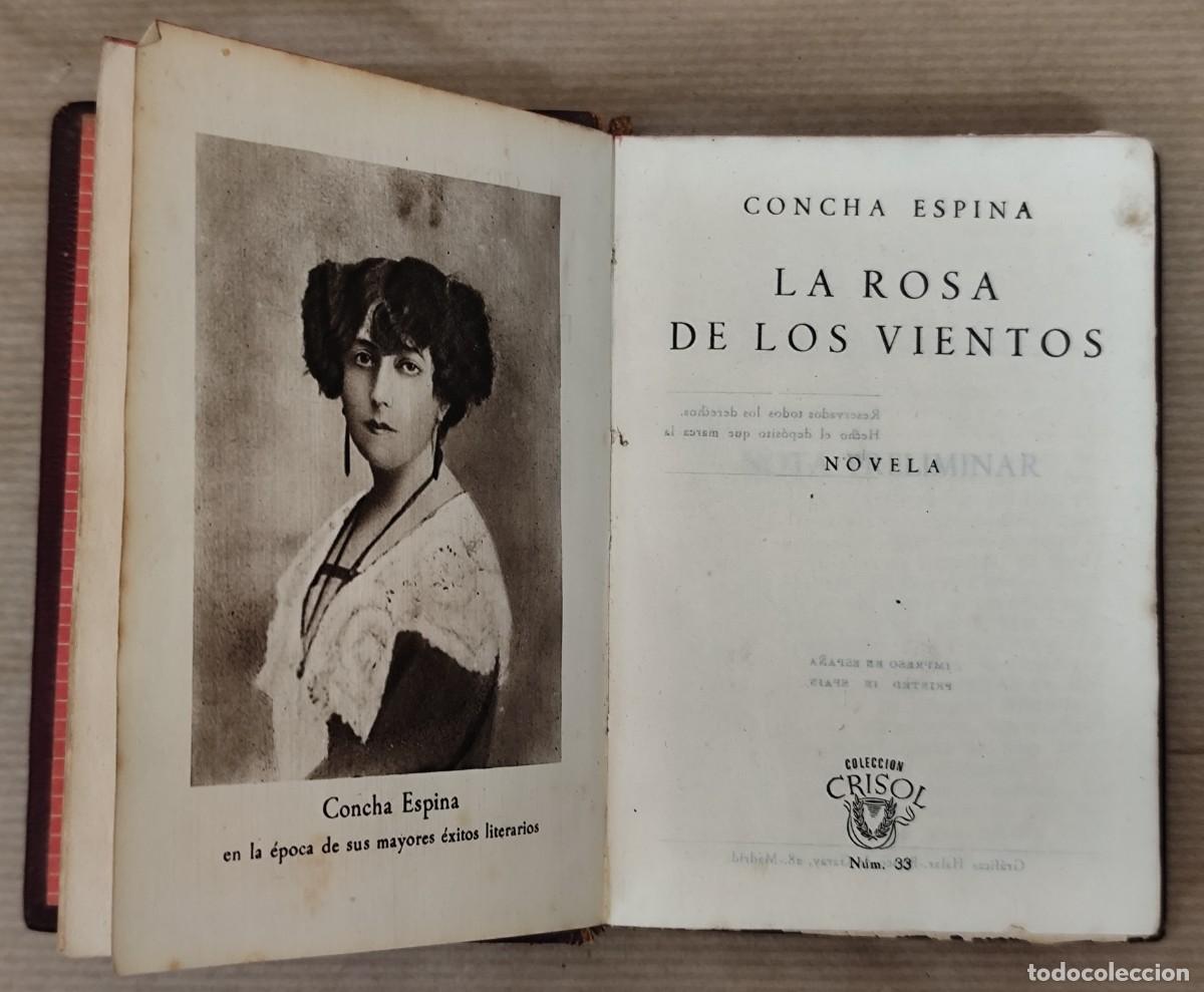Libros de segunda mano: La rosa de los vientos, Concha Espina 1944 - Foto 1
