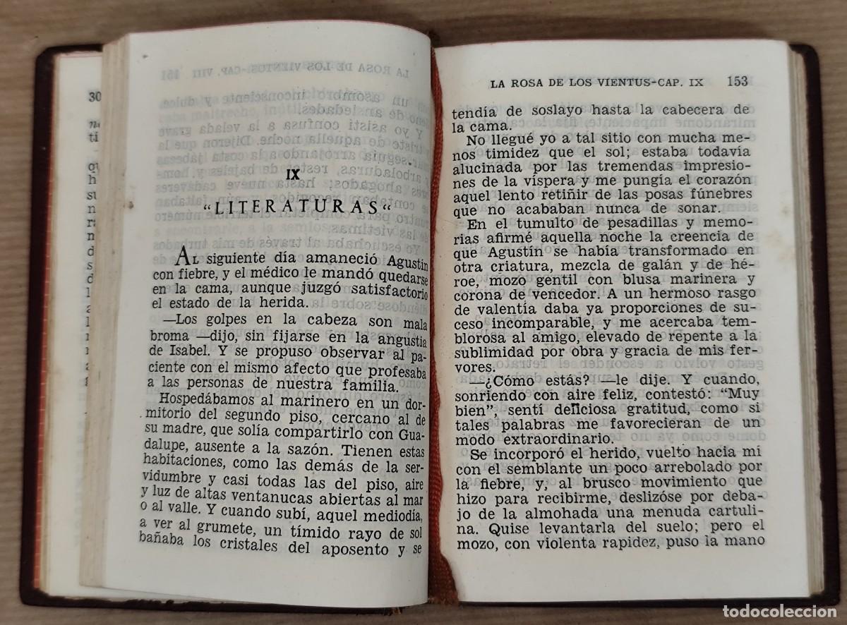Libros de segunda mano: La rosa de los vientos, Concha Espina 1944 - Foto 4