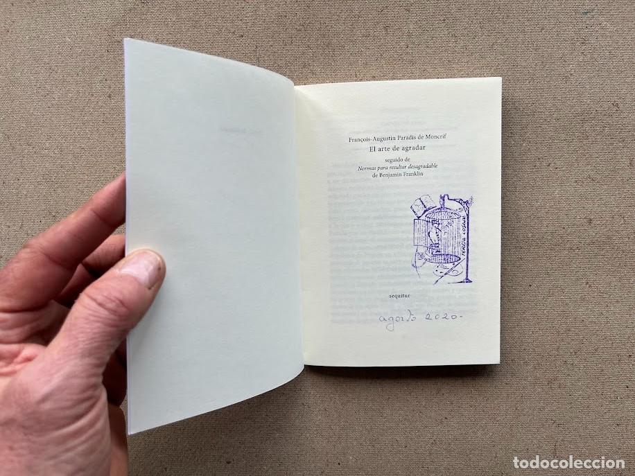 Libros de segunda mano: El arte de agradar / F.-A. Paradis Moncrif / Sequitur / - Foto 3