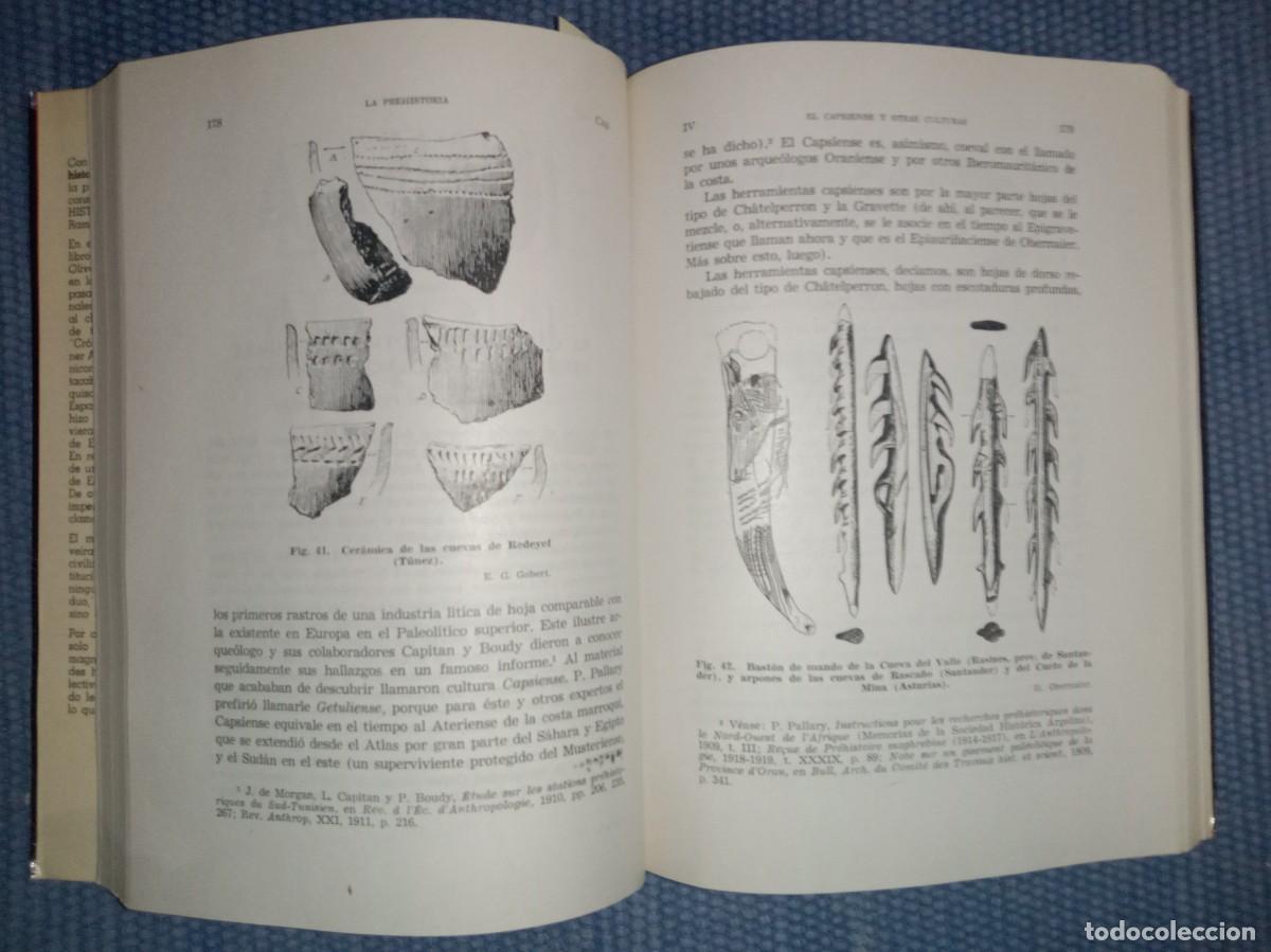 Libros de segunda mano: Historia de Espa&ntilde;a: La Prehistoria - Foto 2