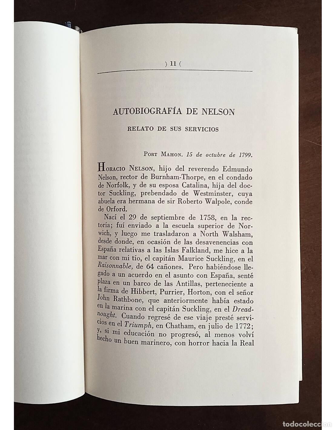Libros de segunda mano: VIDA DE NELSON. SOUTHEY, Robert. Ediciones Emec&eacute;. 1945. - Foto 3