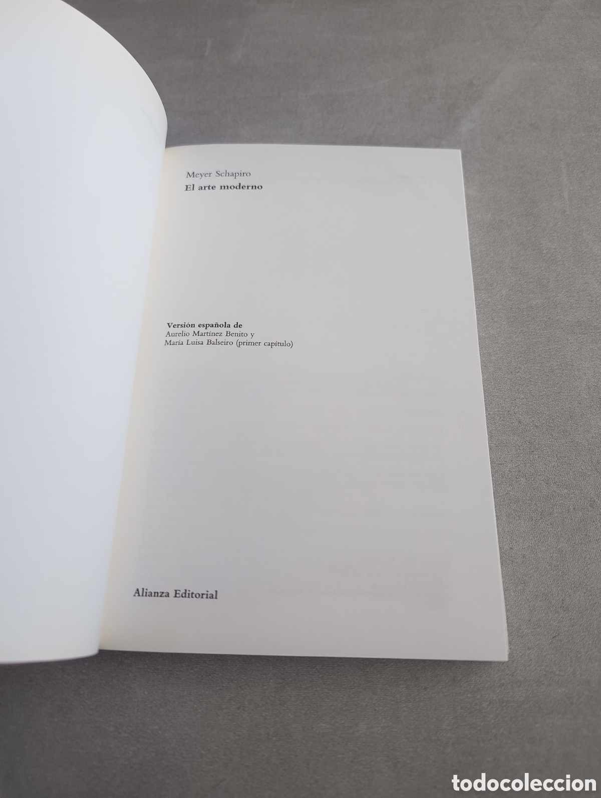 Libros de segunda mano: EL ARTE MODERNO - MEYER SCHAPIRO - ALIANZA FORMA - Foto 4