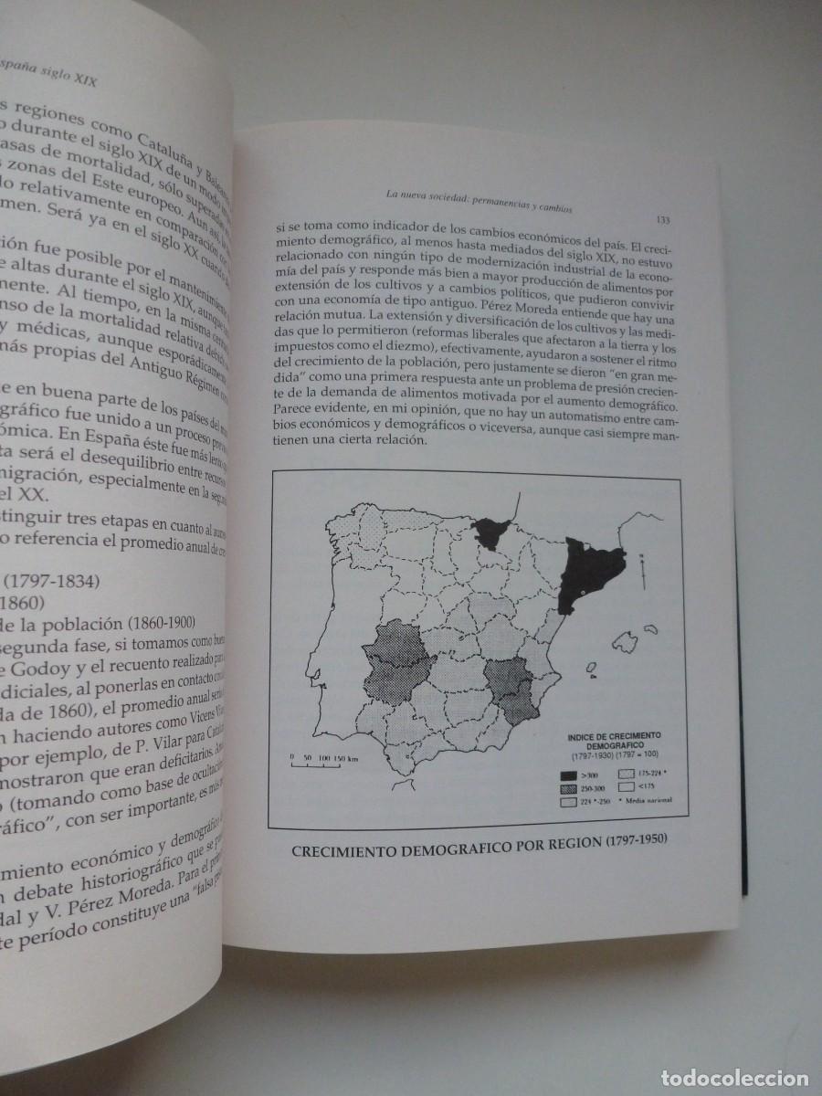 Libros de segunda mano: ESPA&Ntilde;A SIGLO XIX. EDITORIAL ACTAS. JAVIER PAREDES - Foto 4