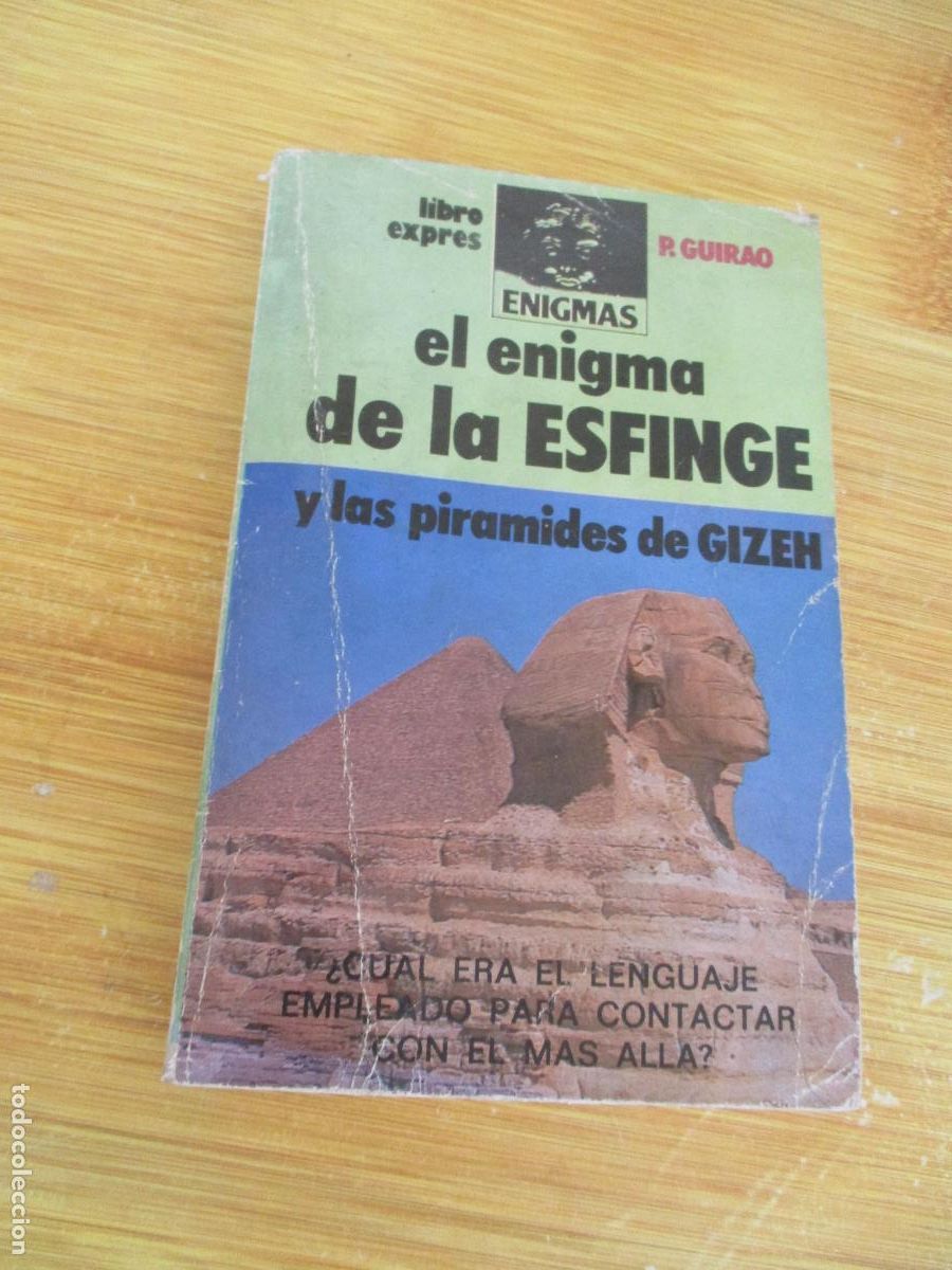 Libros de segunda mano: P. GUIRAO-EL ENIGMA DE LA ESFINGE Y LAS PIRAMIDES DE GIZEN-LIBROEXPRES- - Foto 2