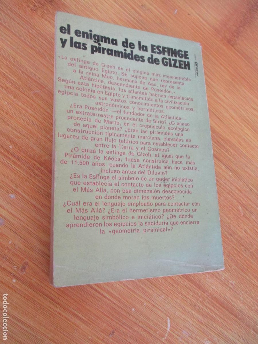 Libros de segunda mano: P. GUIRAO-EL ENIGMA DE LA ESFINGE Y LAS PIRAMIDES DE GIZEN-LIBROEXPRES- - Foto 5