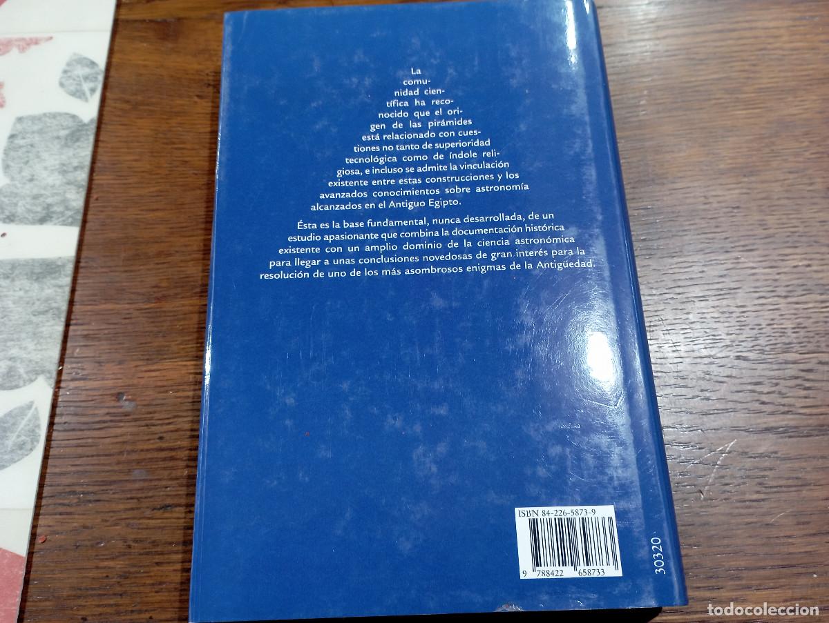 Libros de segunda mano: El misterio de ori&oacute;n. Robert Bauval y Adrian Gilbert - EA1 - Foto 4