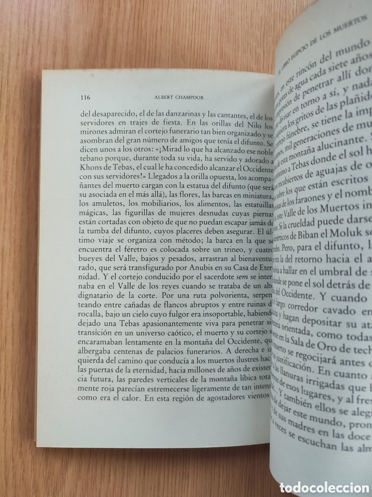 Libros de segunda mano: El libro egipcio de los muertos. Albert Champdor. La tabla esmeralda. - Foto 3