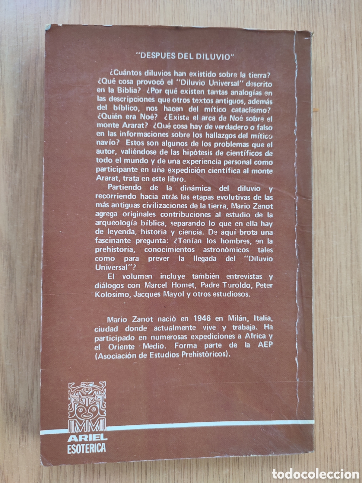 Libros de segunda mano: Despues del Diluvio. Mario Zanot - Foto 2