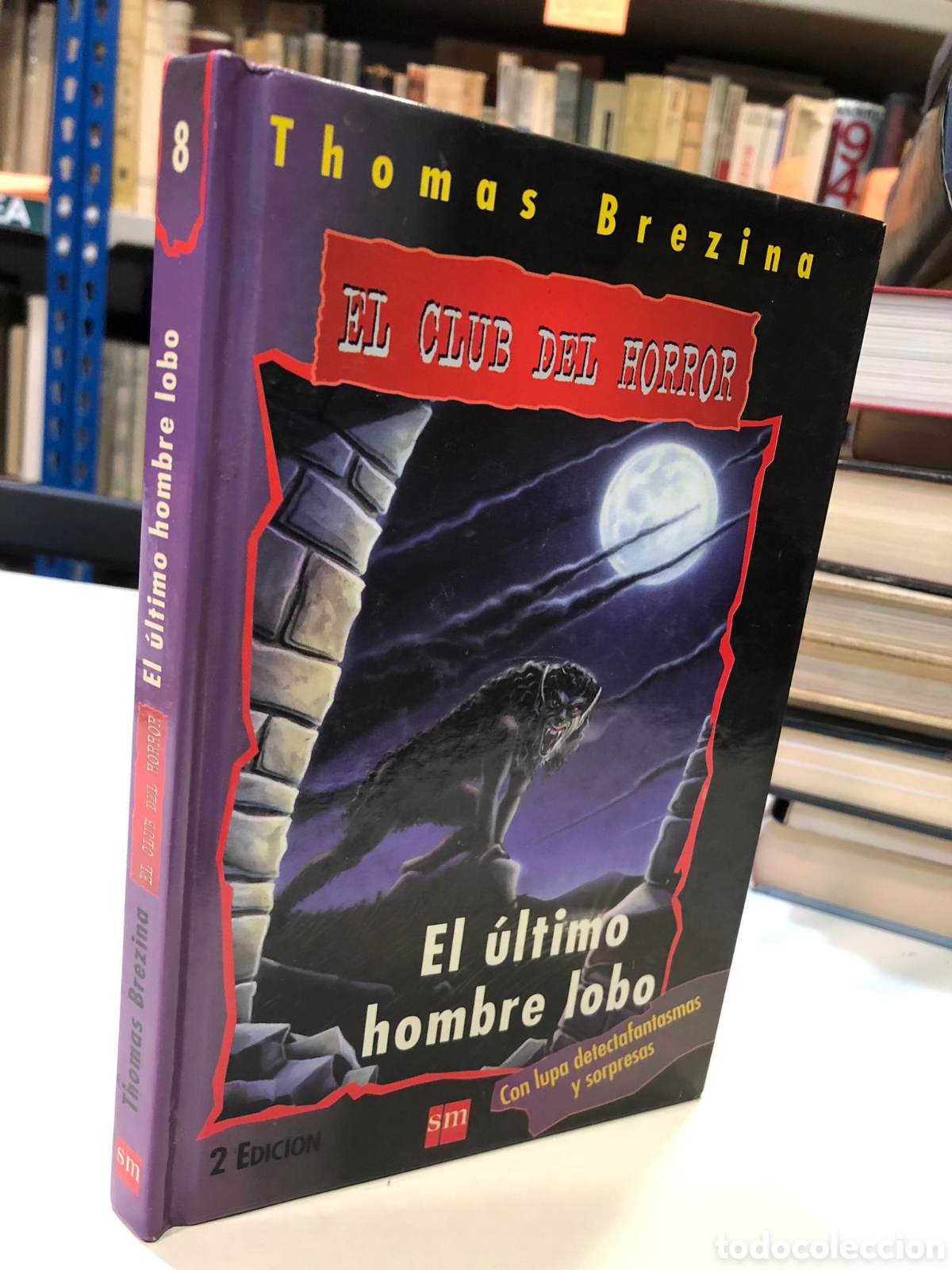 Libros de segunda mano: El &uacute;ltimo hombre lobo - Thomas Brezina - Foto 1