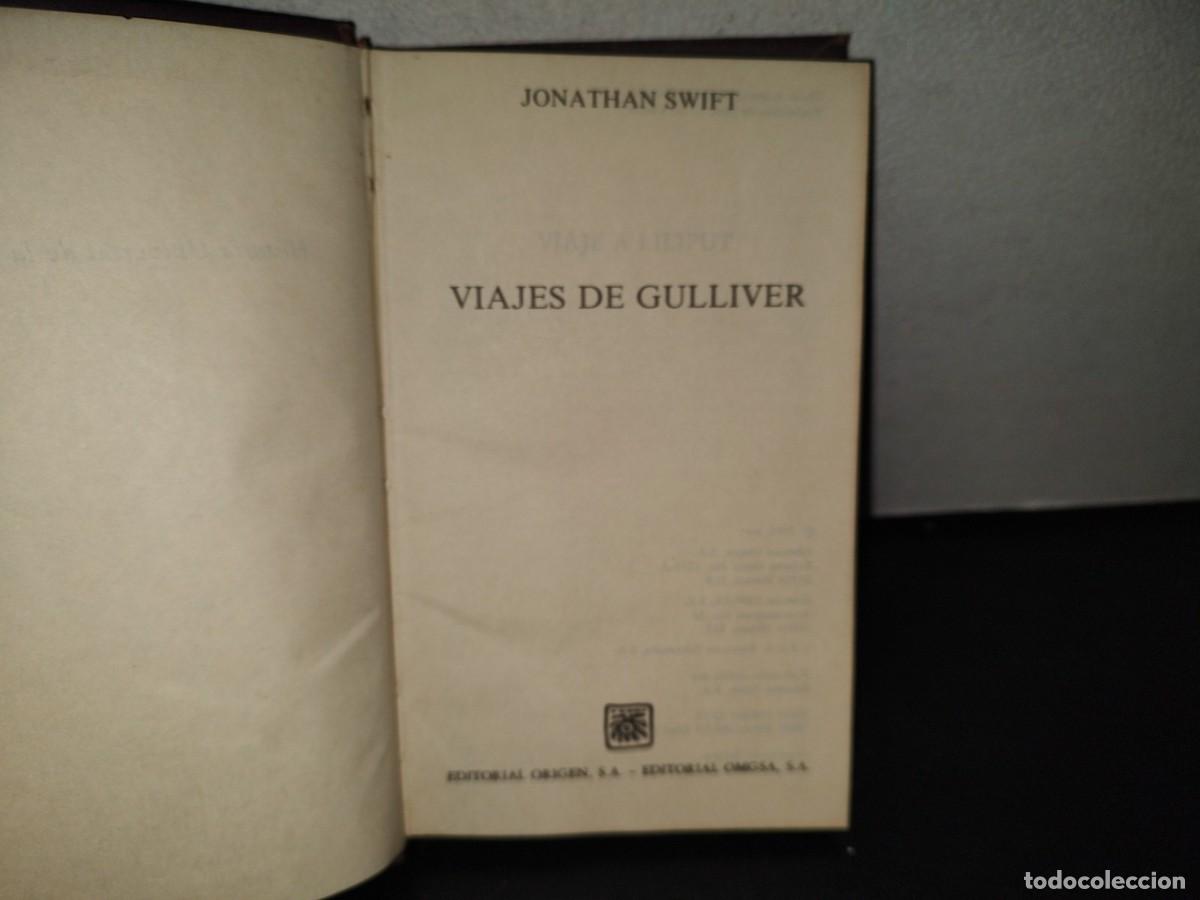 Libros de segunda mano: 214- VIAJES DE GULLIVER - JONATHAN SWIFT - EDITORIAL ORIGEN, 1984 - Foto 3