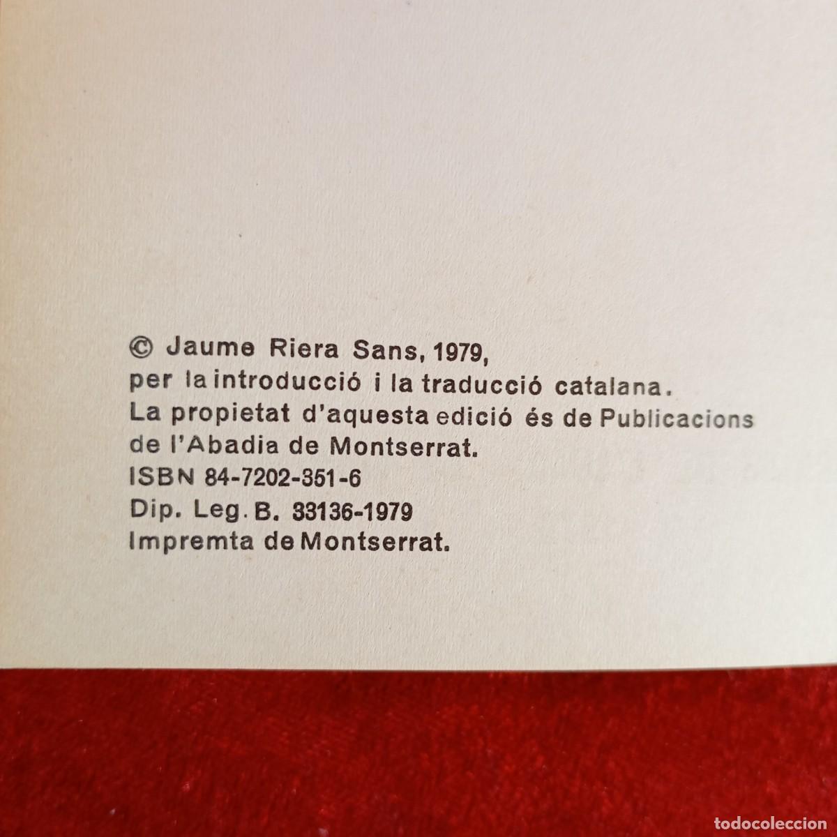 Libros de segunda mano: HOMILIES SOBRE EL C&Agrave;NTIC DELS C&Agrave;NTICS - OR&Iacute;GENES - EL GRA DE BLAT - 1979 / 6724 - Foto 4