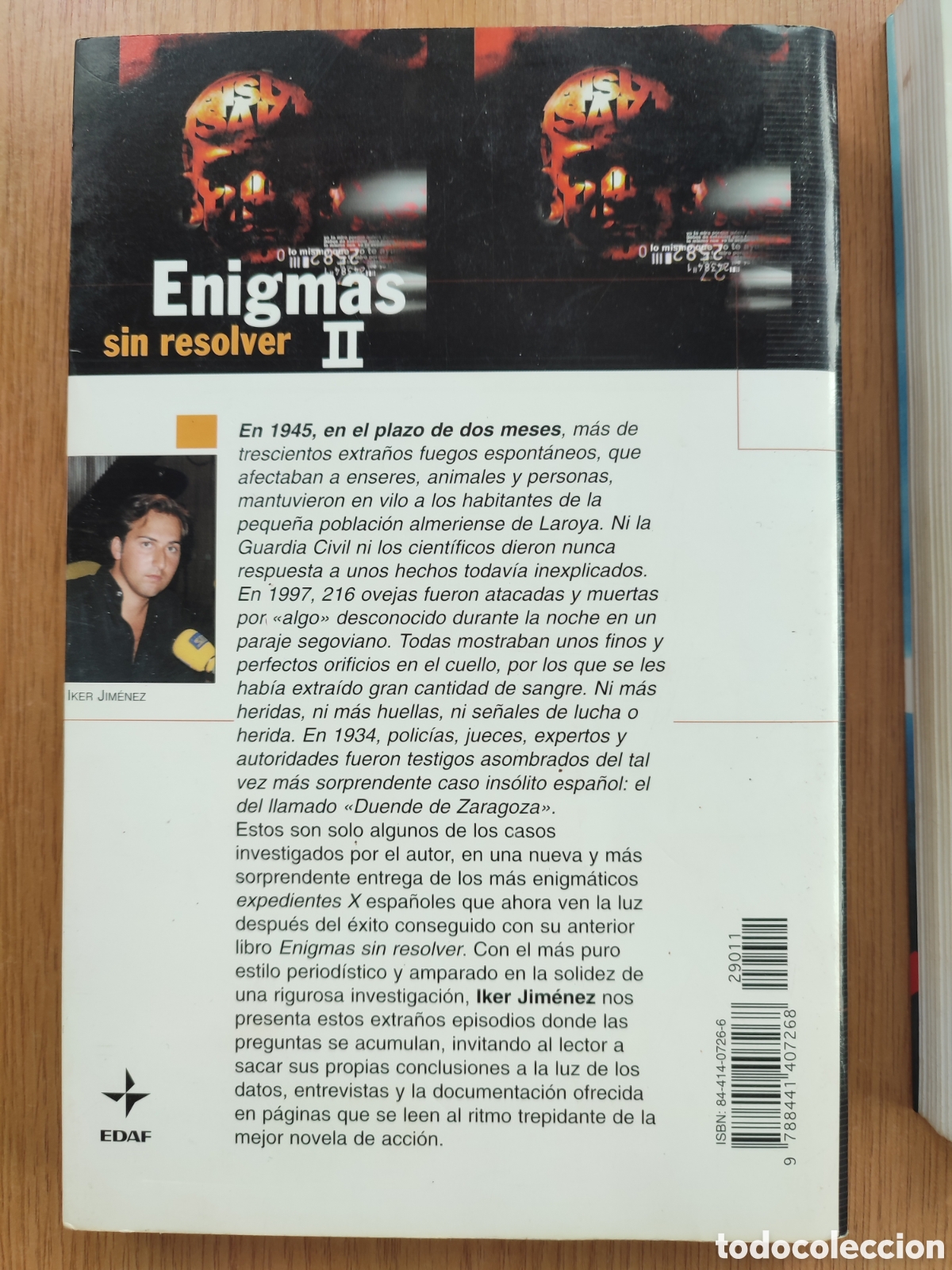 Libros de segunda mano: Enigmas sin resolver . Dos libros. Iker Jim&eacute;nez - Foto 4