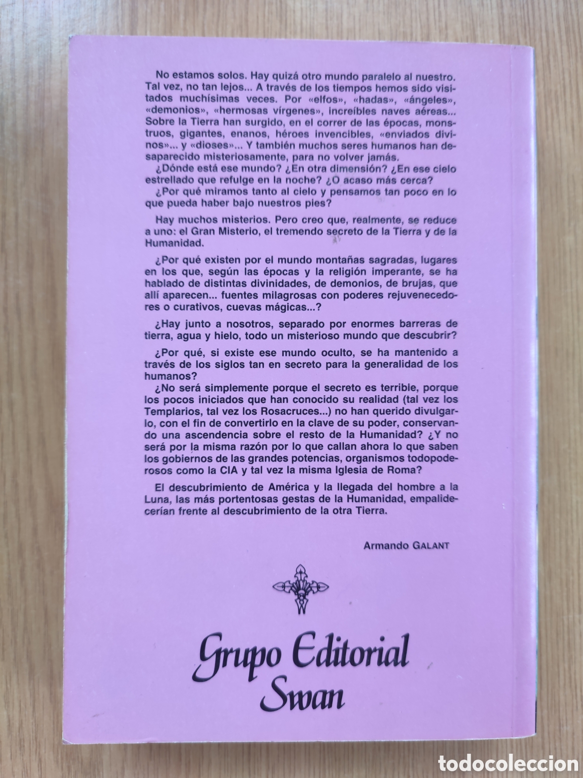 Libros de segunda mano: El gran enigma de la Tierra. Armando Galant - Foto 2