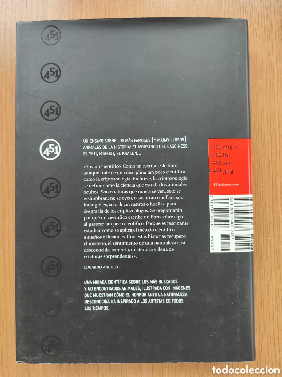 Libros de segunda mano: Monstruos .Criptozoologia. Eduardo Angulo. - Foto 2