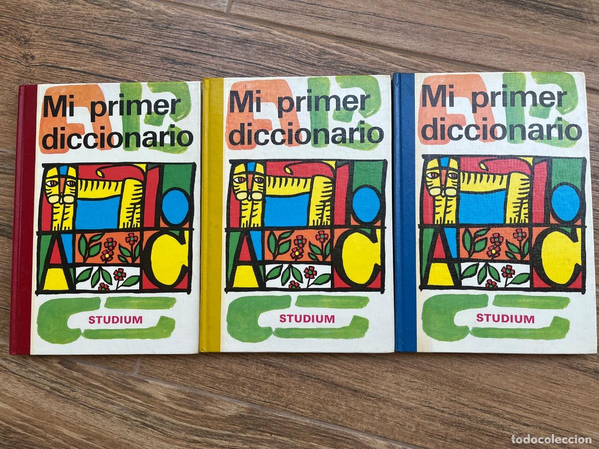 Libros de segunda mano: RAREZA - Mi Primer Diccionario - Studium - 3 Tomos COMPLETO - Foto 1