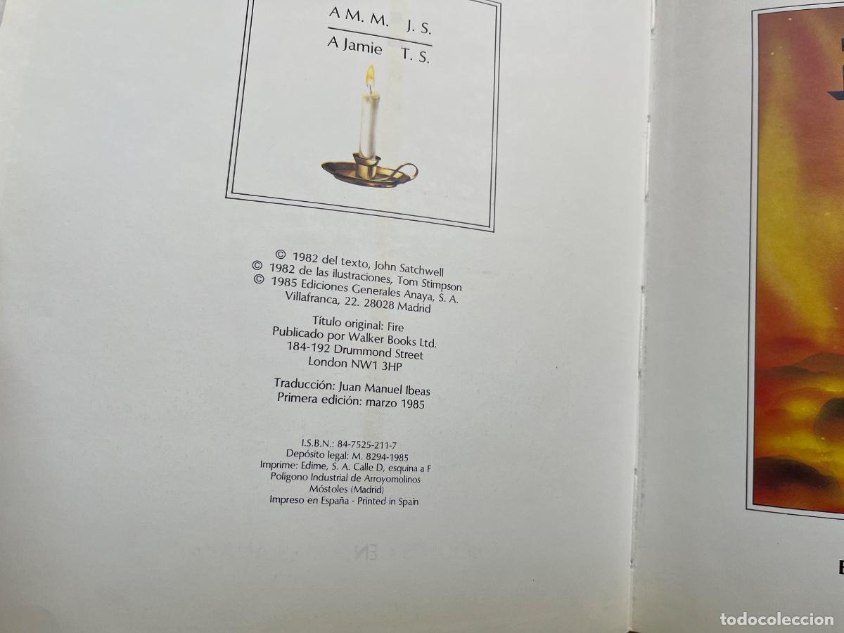Libros de segunda mano: Libro Fuego - Satchwell, John - Ediciones Anaya - Foto 11