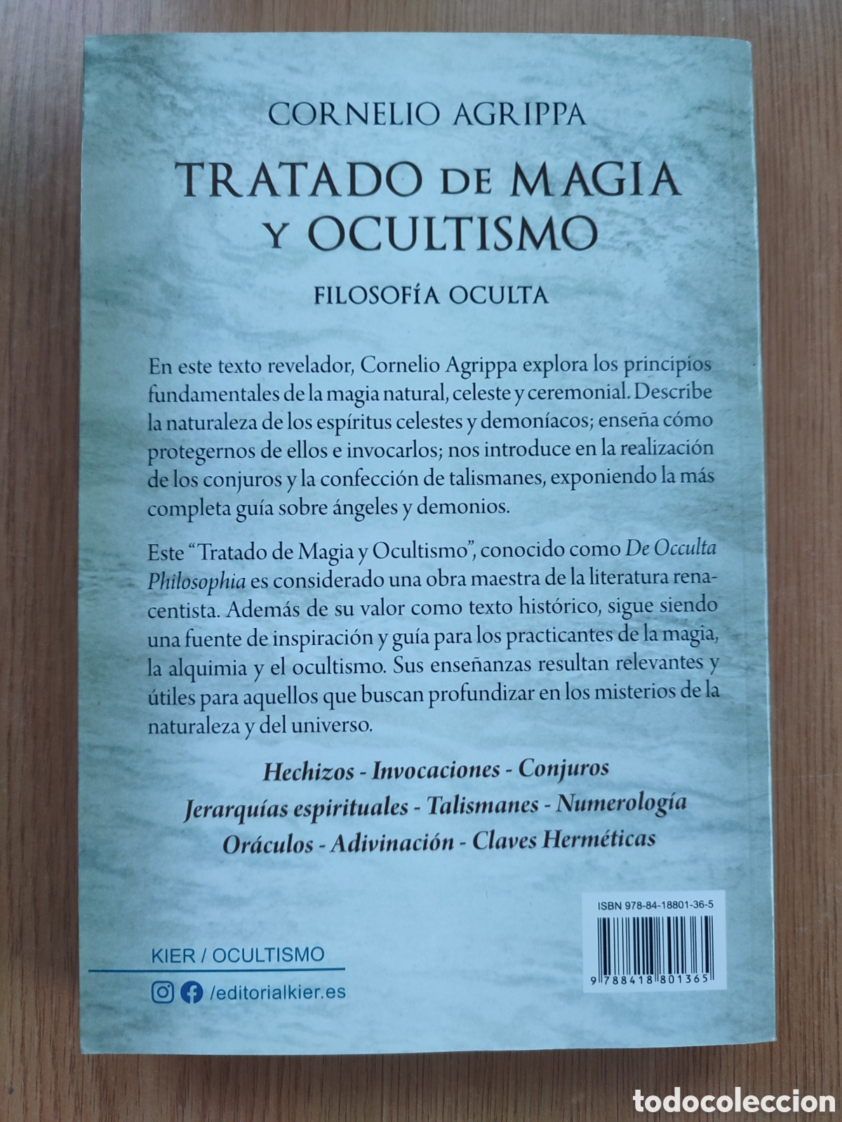 Libros de segunda mano: Tratado de magia y ocultismo. Cornelio Agrippa - Foto 2