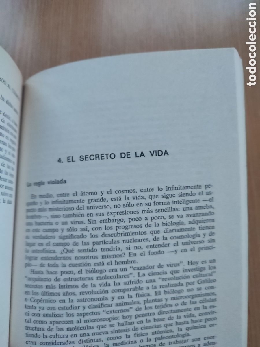 Libros de segunda mano: De los &aacute;tomos al cosmos. Piero Banucci. Daimon - Foto 2
